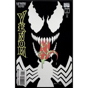 Venom The‎ Enemy Within No. 1 Marvel Comic Book GLOW IN THE DARK COVER!